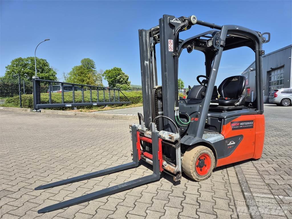 Linde E16C-02 Электропогрузчики