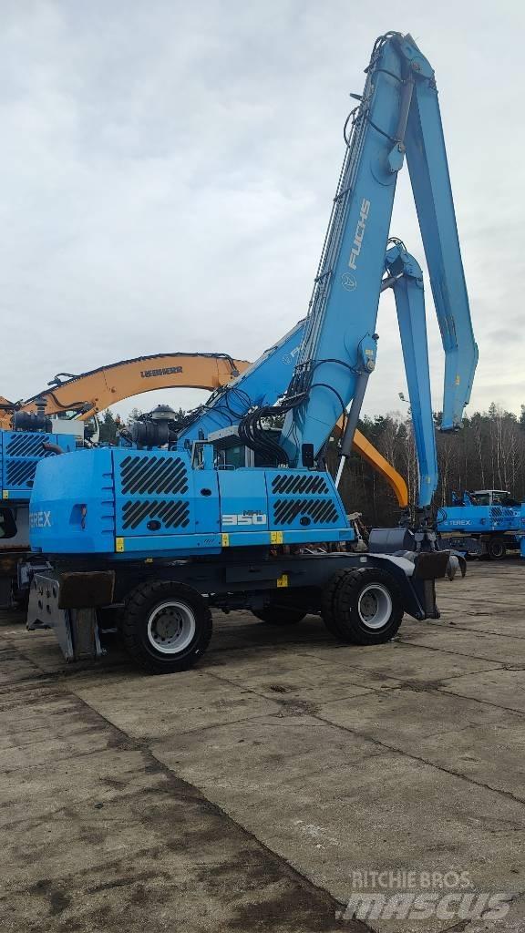 Fuchs MHL 350 E Перегружатели металлолома/промышленные погрузчики