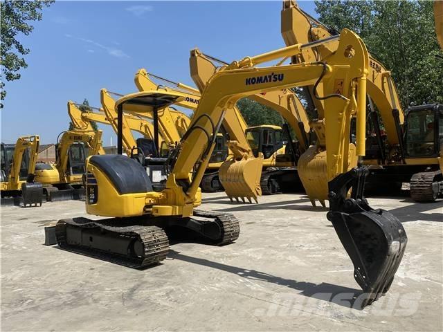Komatsu PC 35 MR Гусеничные экскаваторы
