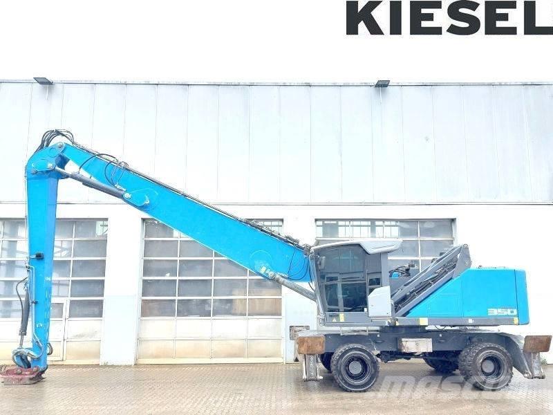Fuchs MHL 350 F Перегружатели металлолома/промышленные погрузчики