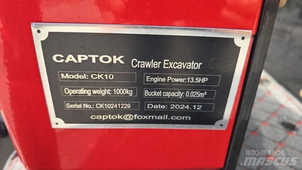 Captok CK10 Мини-экскаваторы