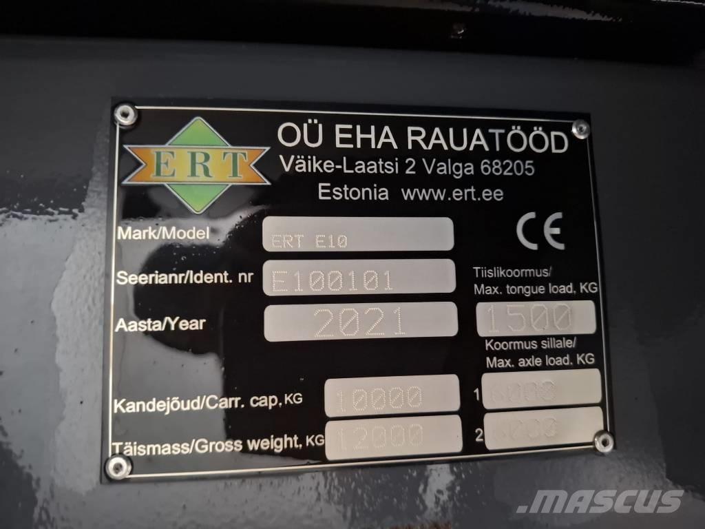 ERT E 10 Обычные тракторные прицепы