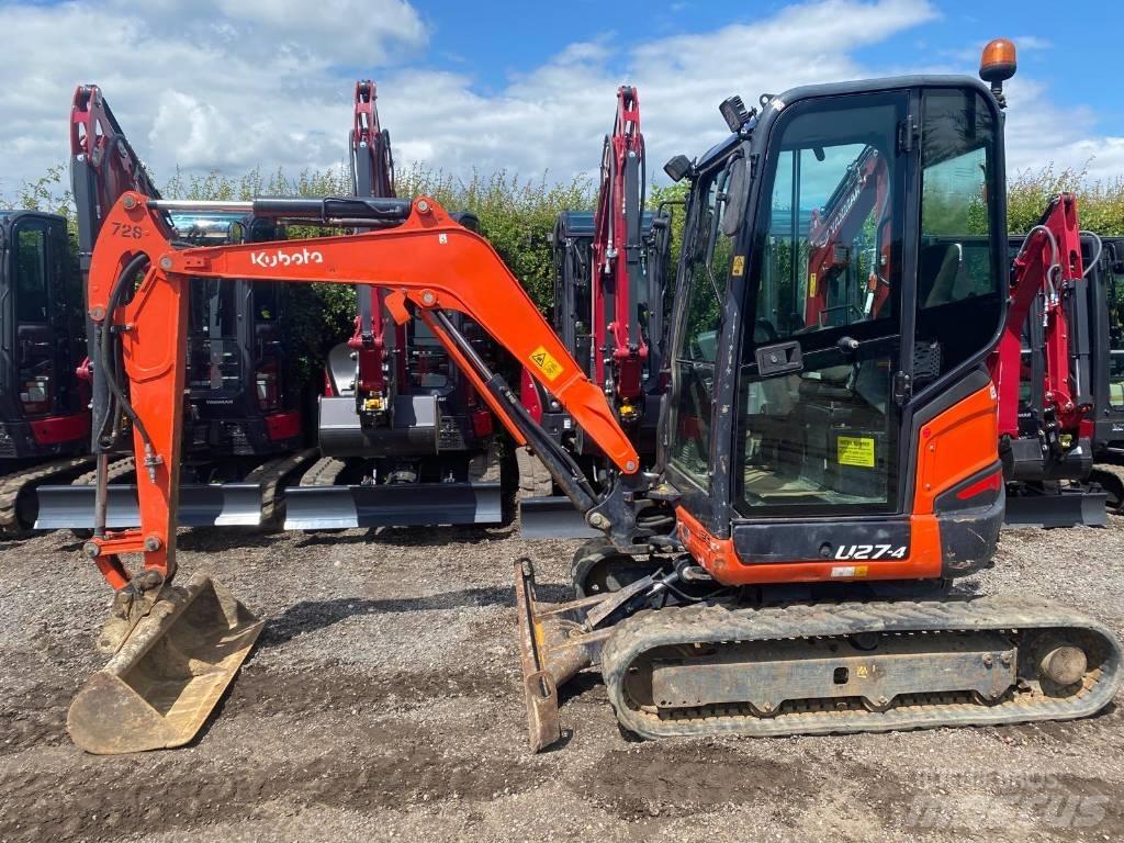 Kubota U 27-4 Мини-экскаваторы