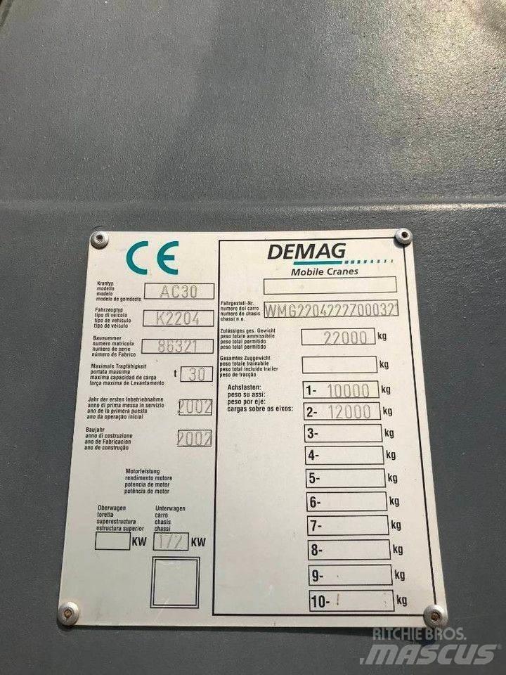Demag ac30 Автокраны