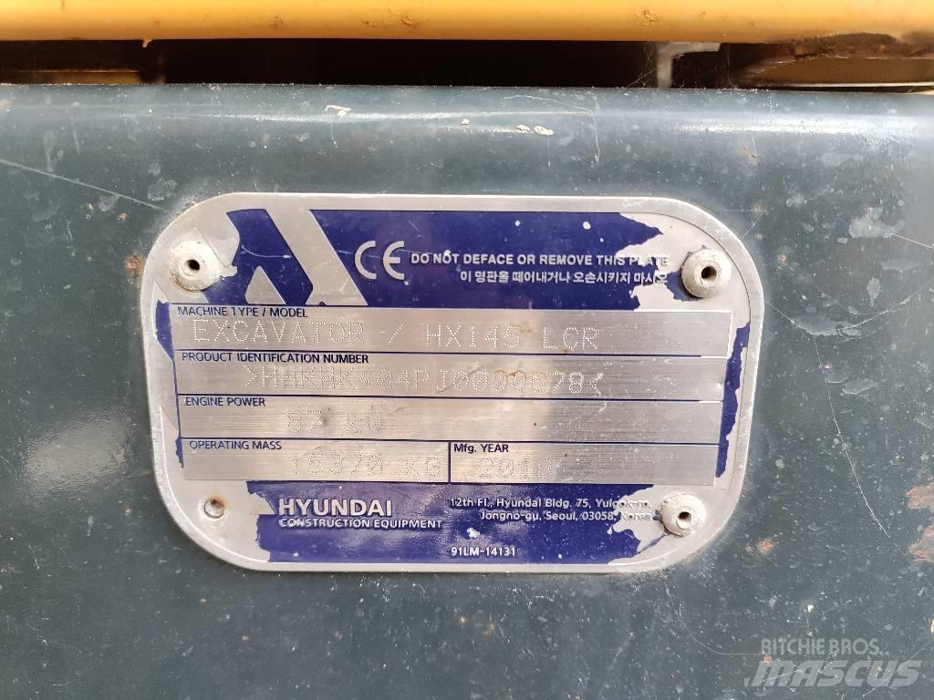 Hyundai HX 145 LCR Гусеничные экскаваторы