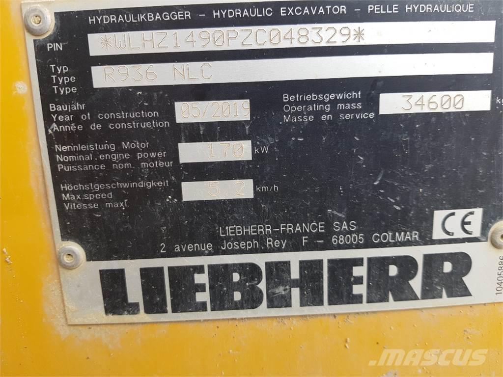Liebherr R936 Гусеничные экскаваторы