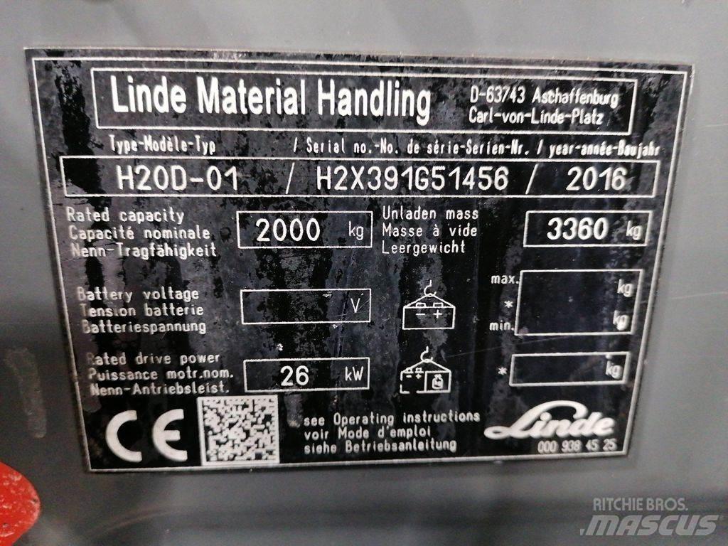 Linde H20D-01 Дизельные погрузчики