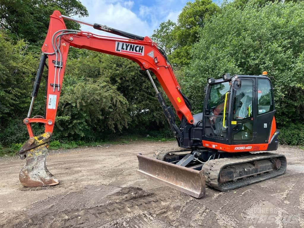Kubota KX 080-4 Малые экскаваторы 7т-12т