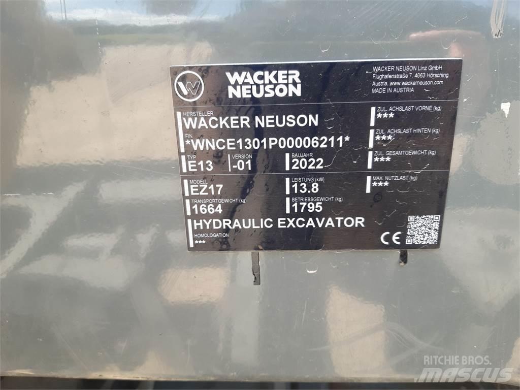 Wacker Neuson EZ17 Гусеничные экскаваторы