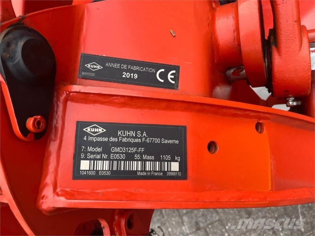 Kuhn GMD 3125F Косилки плющилки