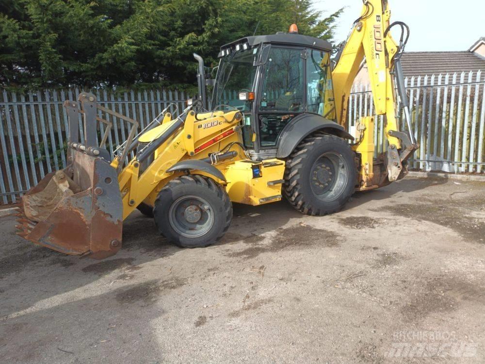 New Holland B 100 Экскаваторы-погрузчики