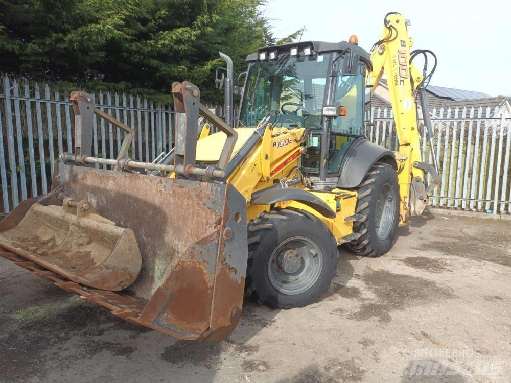 New Holland B 100 Экскаваторы-погрузчики