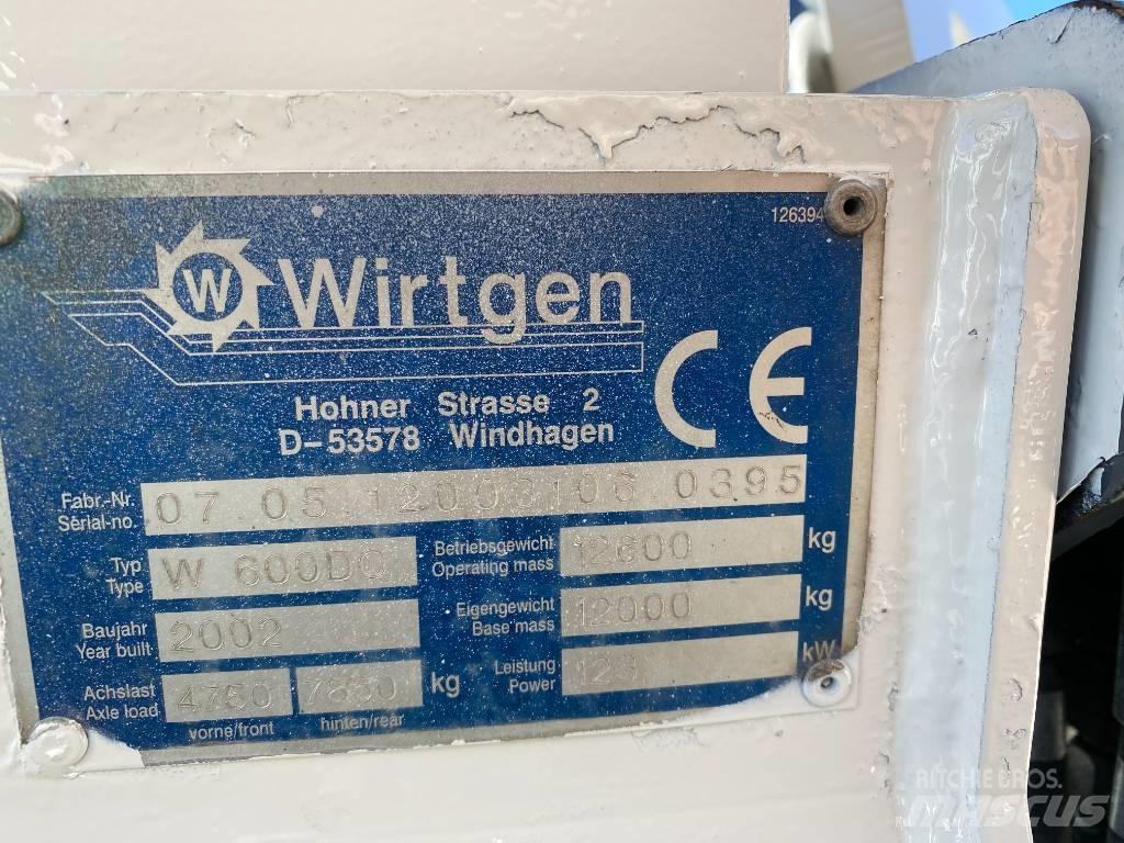 Wirtgen W600DC Дорожные фрезы