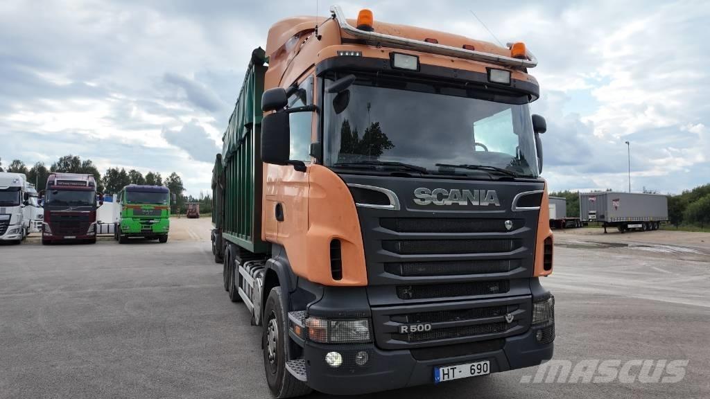Scania R 500 Автомобильные краны