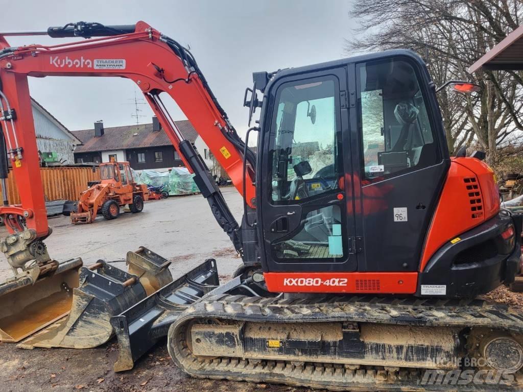 Kubota KX 080-4 Мини-экскаваторы