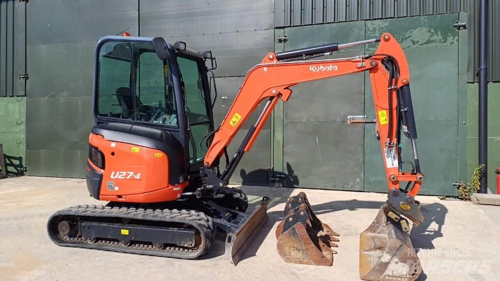 Kubota U 27-4 Мини-экскаваторы