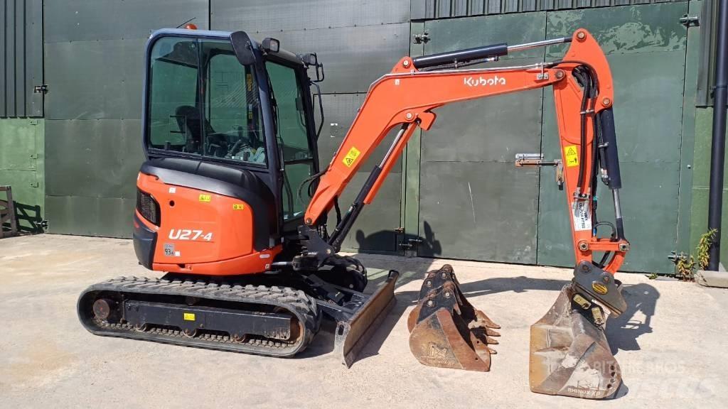 Kubota U 27-4 Мини-экскаваторы