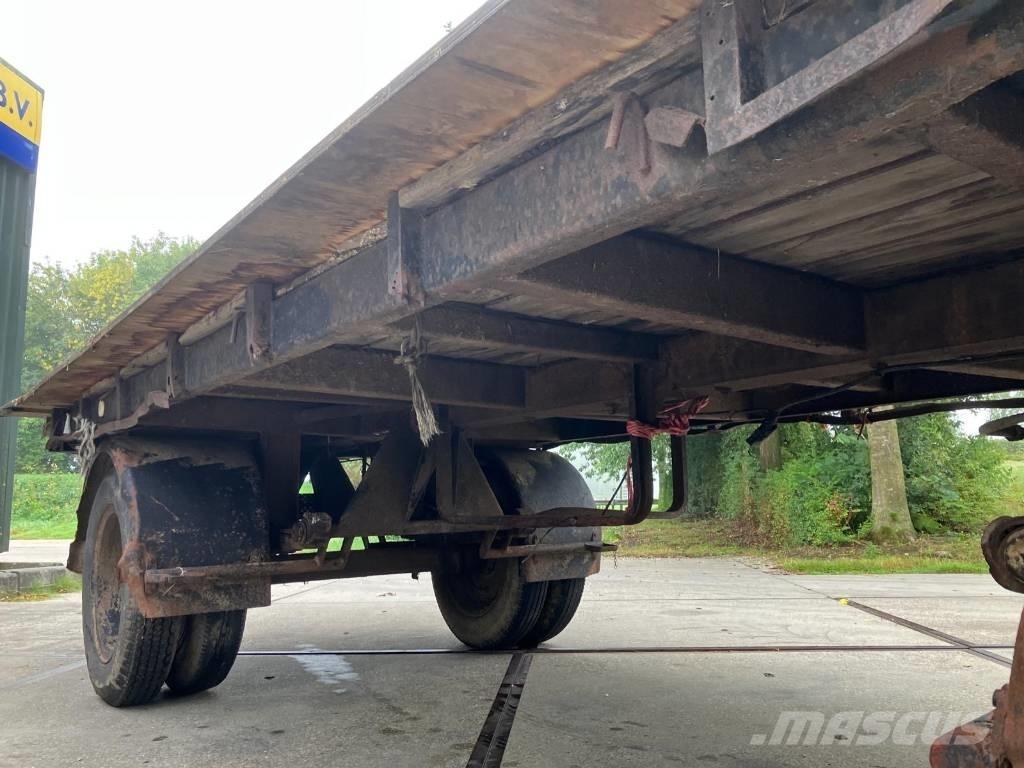 DAF balenwagen Прицепы-платформы/боковая разгрузка