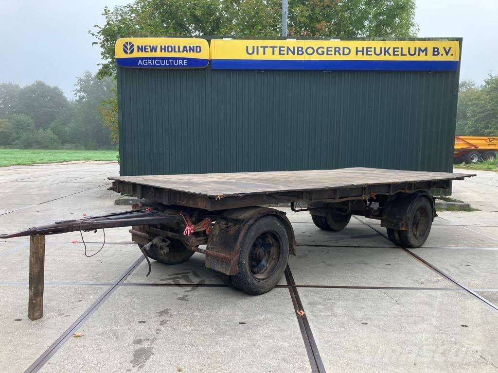 DAF balenwagen Прицепы-платформы/боковая разгрузка