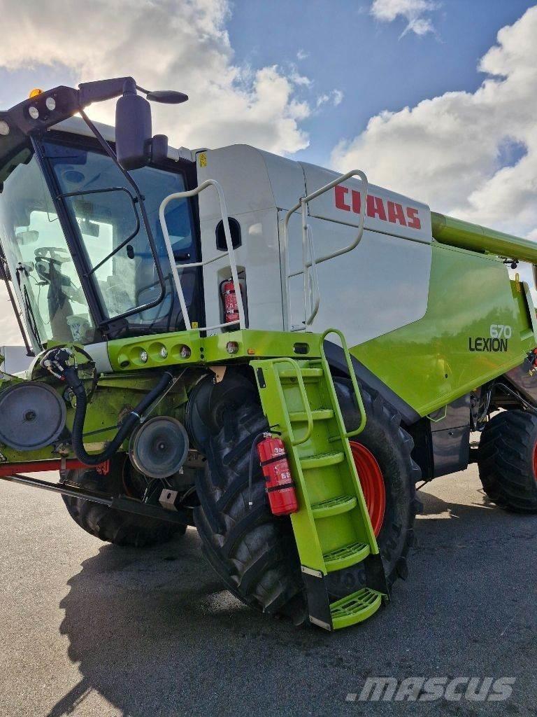 CLAAS Lexion 670 Зерноуборочные комбайны