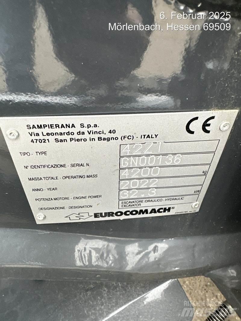 Eurocomach 42ZT Мини-экскаваторы