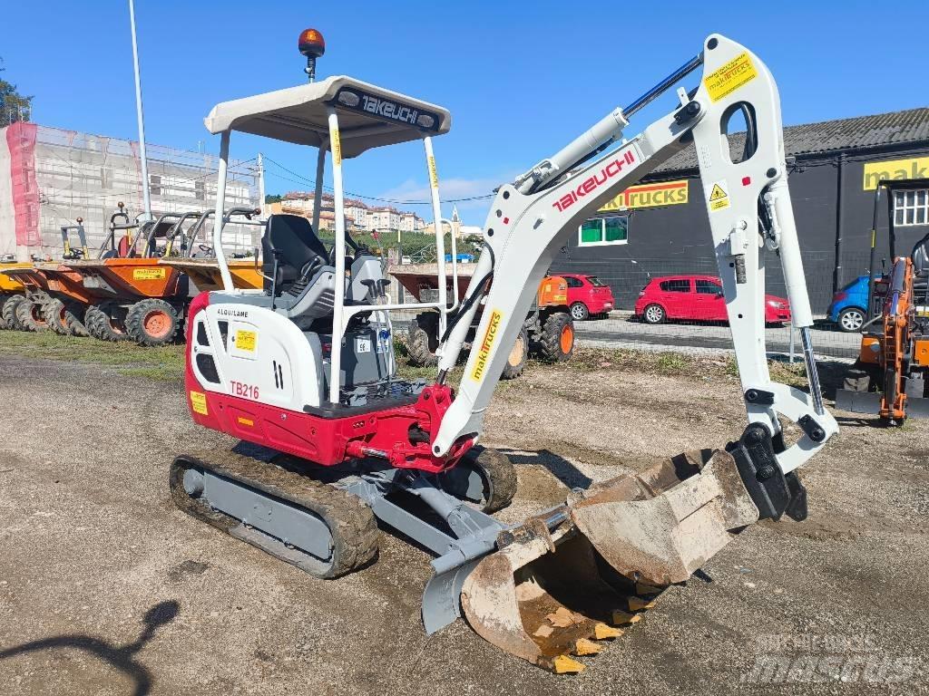 Takeuchi TB 216 Мини-экскаваторы