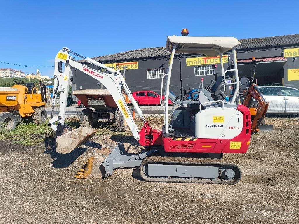 Takeuchi TB 216 Мини-экскаваторы