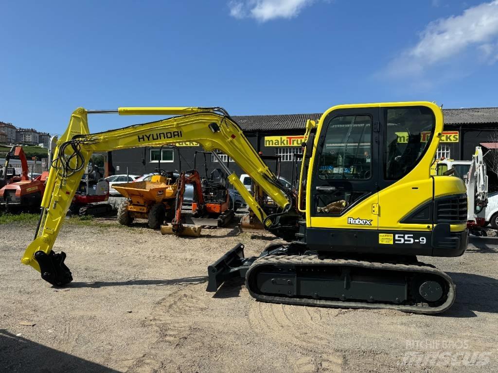 Hyundai Robex 55-9 Мини-экскаваторы