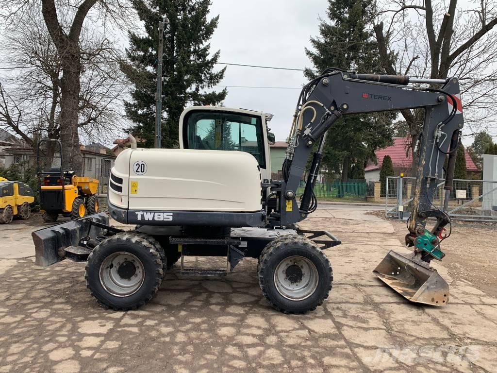 Terex TW 85 Колёсные экскаваторы