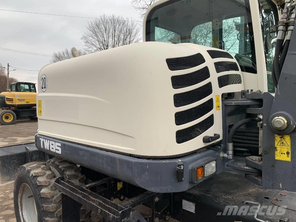 Terex TW 85 Колёсные экскаваторы