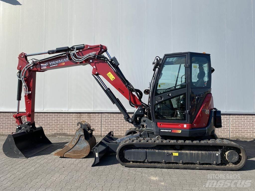 Yanmar VIO80-2PB Малые экскаваторы 7т-12т