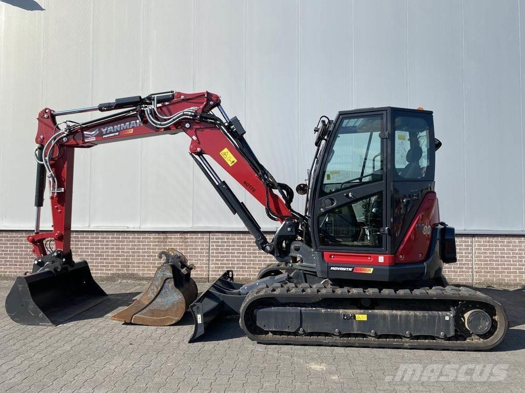 Yanmar VIO80-2PB Малые экскаваторы 7т-12т