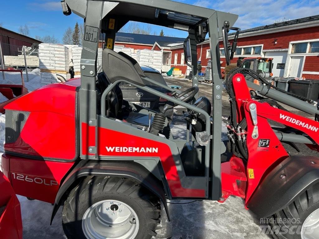 Weidemann 1260LP Многофункциональные сельскохозяйственные погрузчики