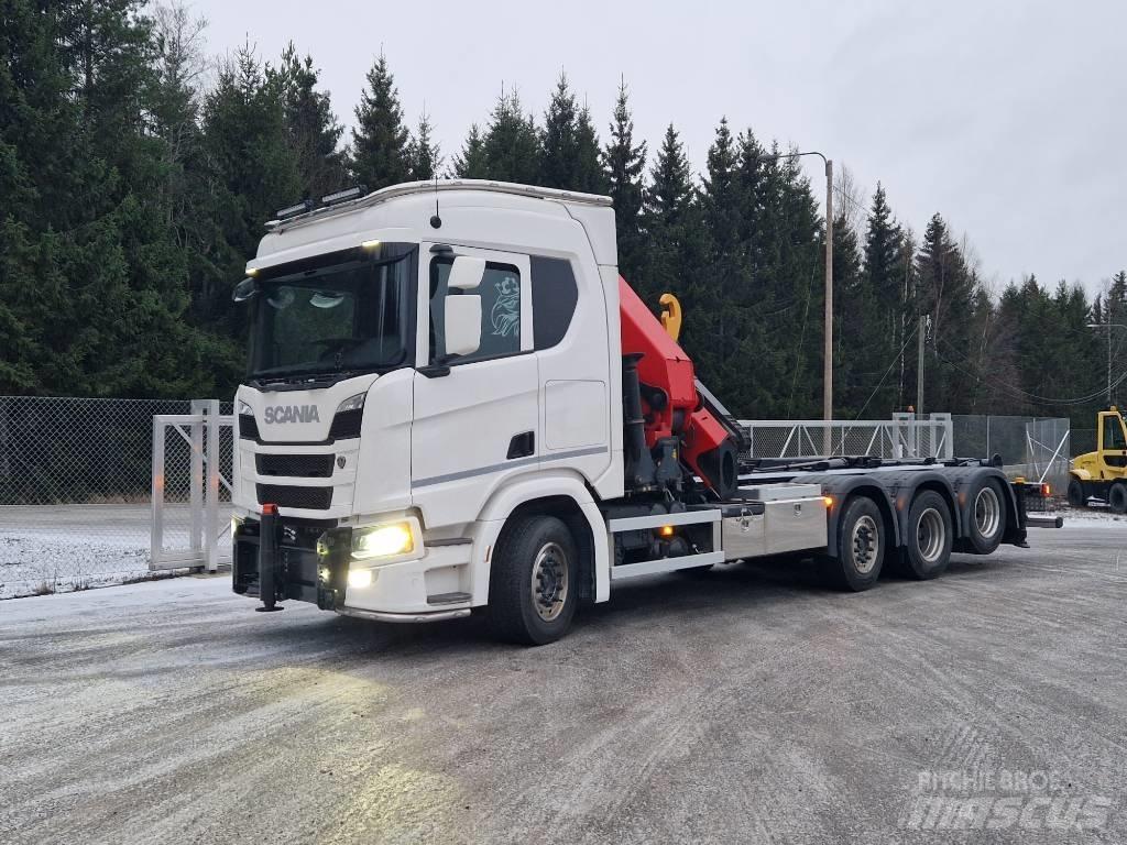 Scania R540 8x2 Автомобильные краны