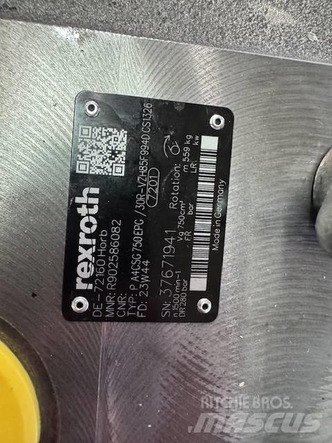 Rexroth A4CSG750 EP Гидравлическая система