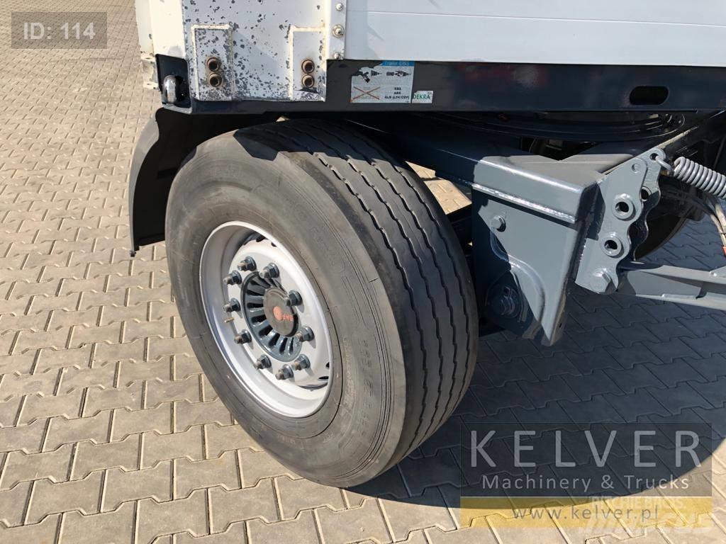 Fliegl ZPS 180 Прицепы-платформы/боковая разгрузка