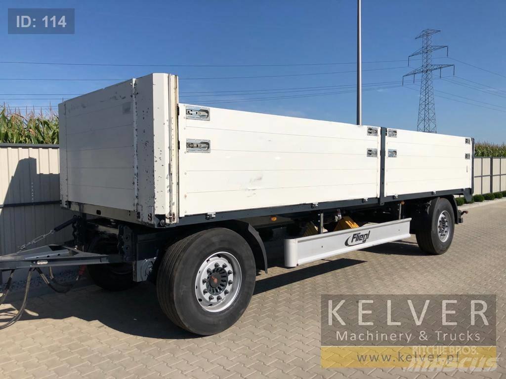 Fliegl ZPS 180 Прицепы-платформы/боковая разгрузка