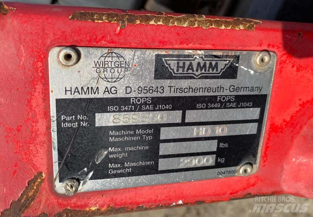 Hamm HD 10 Катки тротуарные
