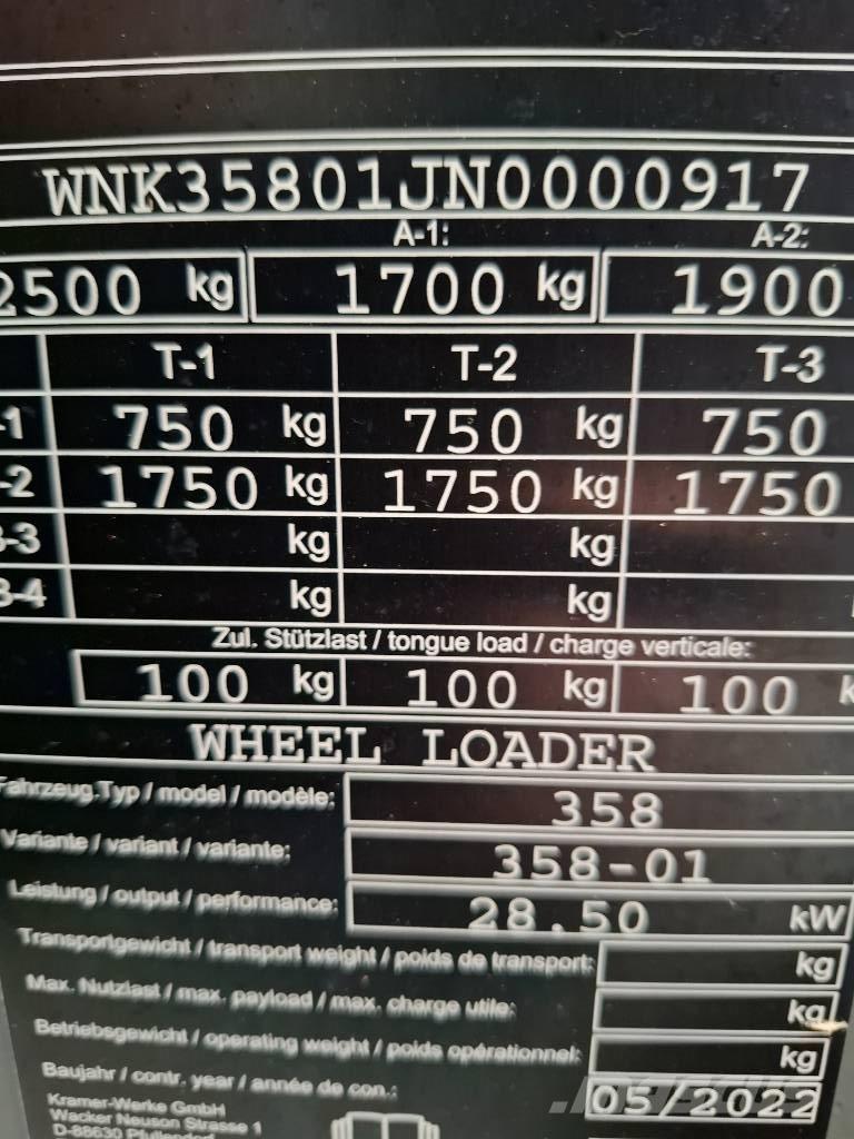 Kramer 5040 Малые погрузчики