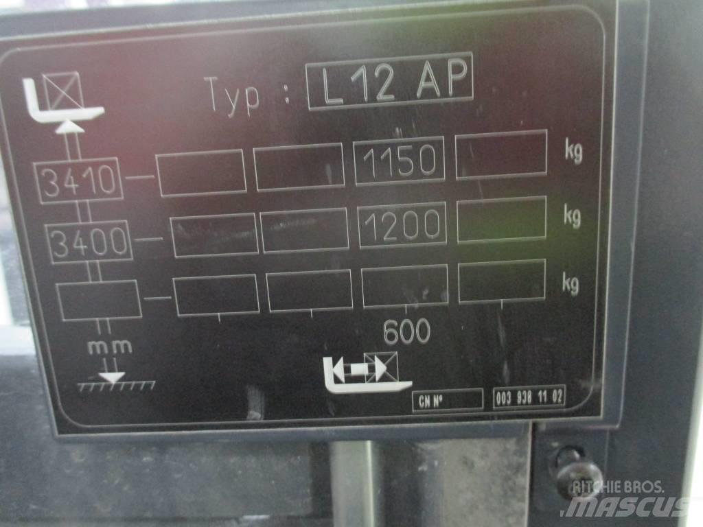 Linde L 12 AP Самоходные электроштабелёры