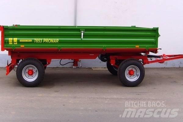 Pronar T653 Тракторные самосвальные прицепы