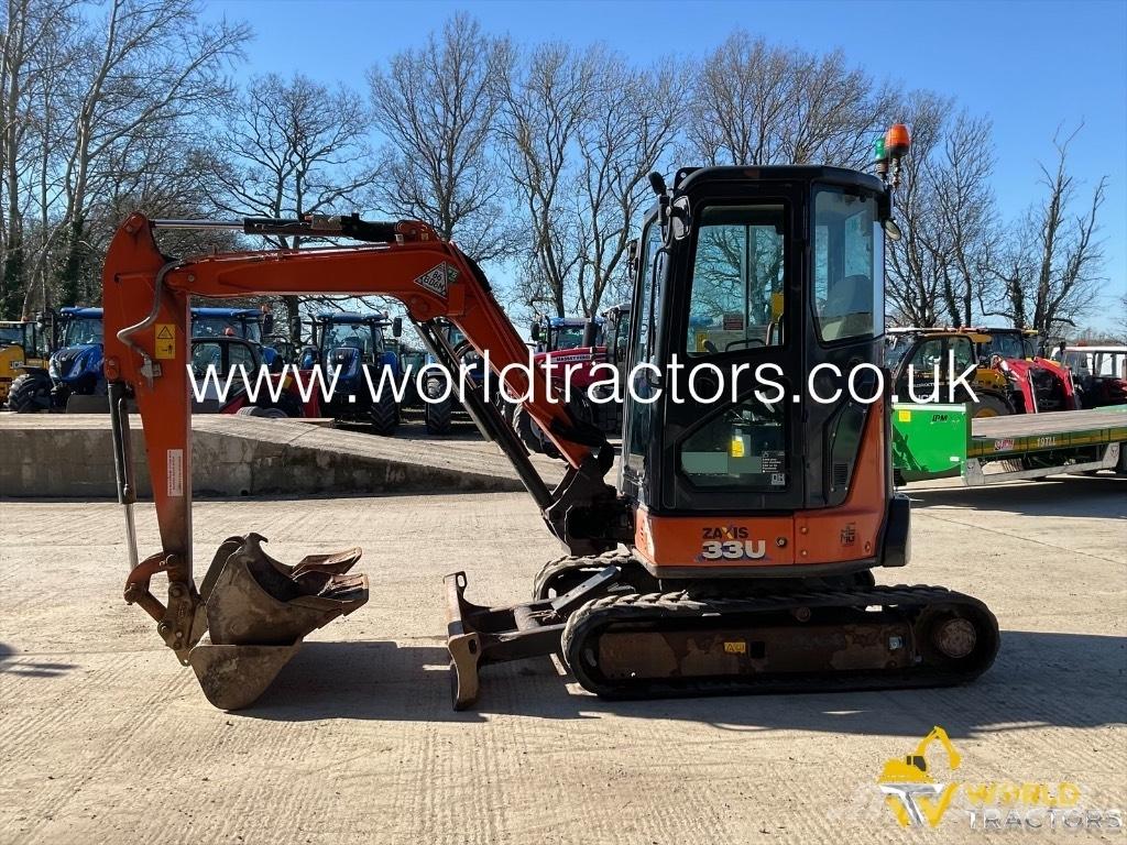 Hitachi ZX 33 U Мини-экскаваторы