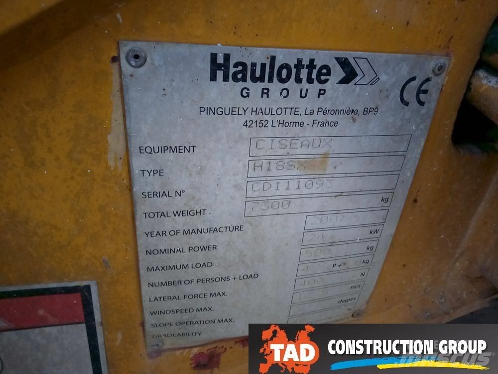 Haulotte H 18 SX Ножничные подъемники