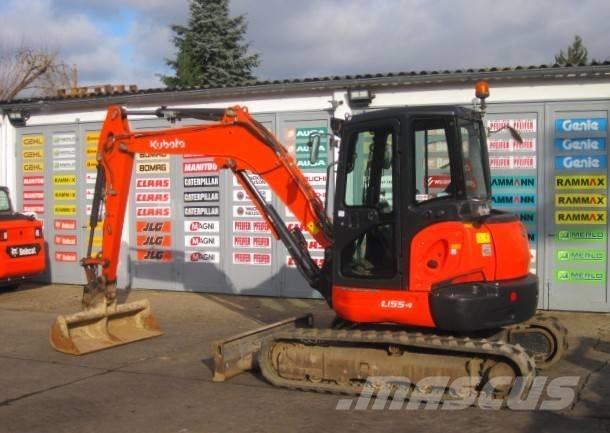 Kubota U55-4 Мини-экскаваторы