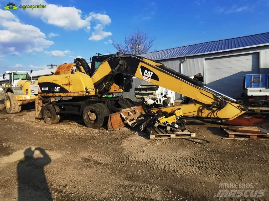 CAT M 318 D Перегружатели металлолома/промышленные погрузчики