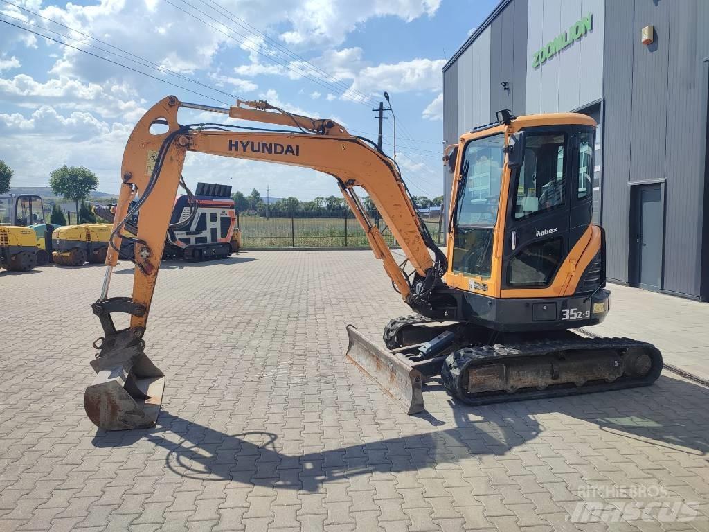 Hyundai 35Z-9 Мини-экскаваторы