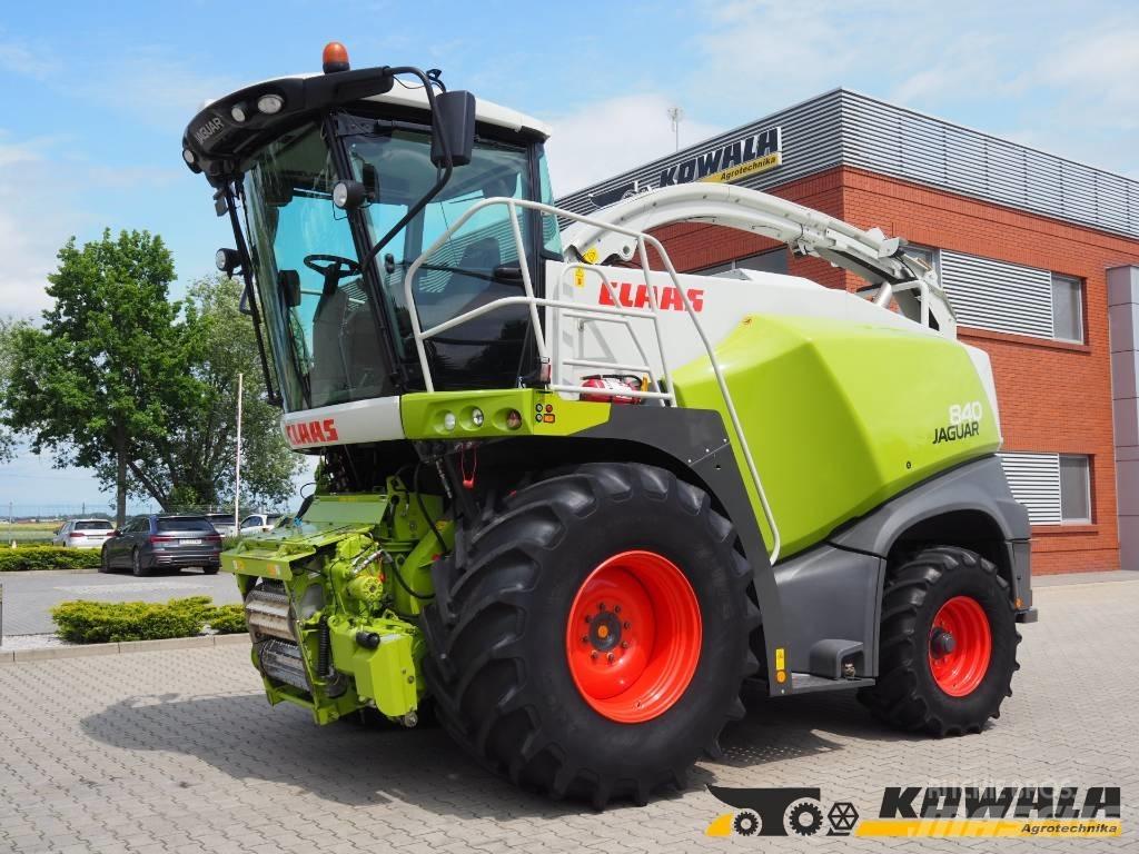 CLAAS Jaguar 840 Самоходные кормоуборочные комбайны