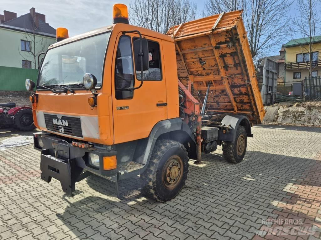 MAN 8 163 Wywrotka Грузовики-Самосвалы