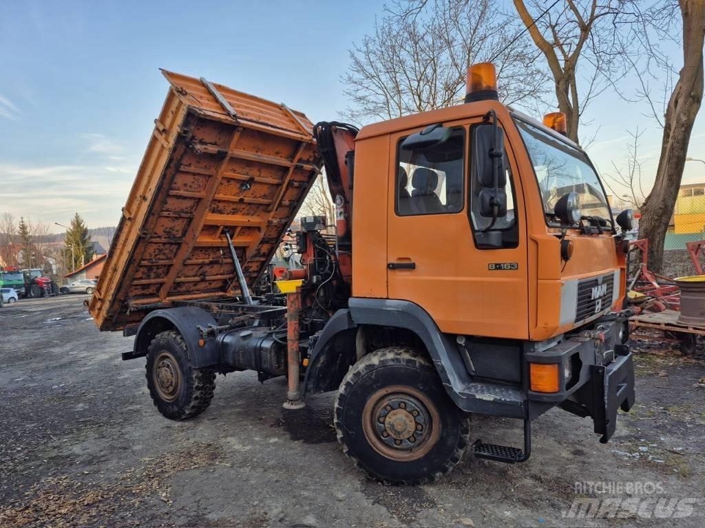 MAN 8 163 Wywrotka Грузовики-Самосвалы