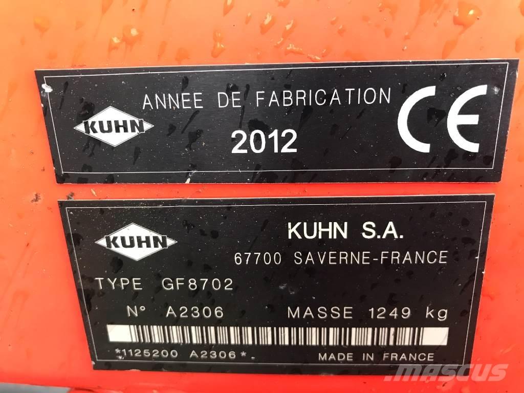Kuhn GF 8702 Грабли-ворошилки